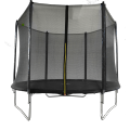 Trampolines Deluxe Round Sports Trampoline avec enceinte